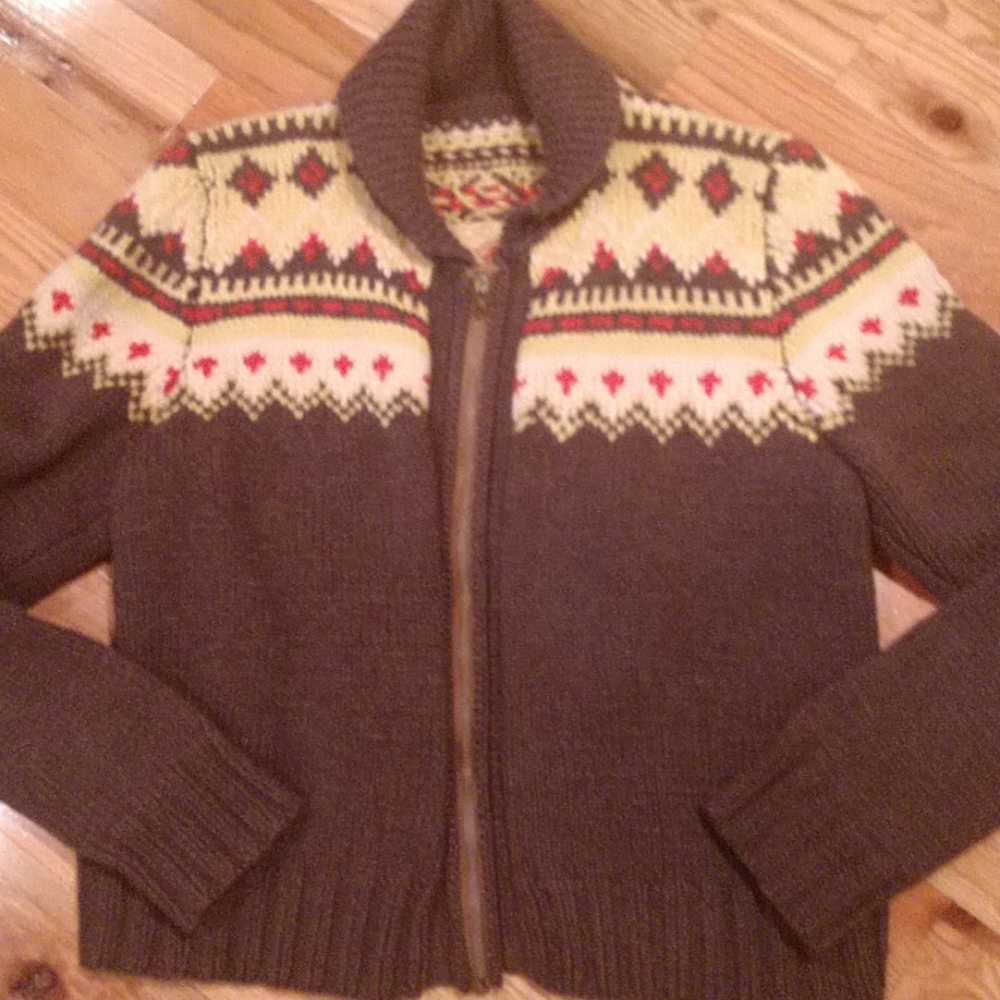 Vintage1960's Men's Sweater/Jacket - Picture 1 of 4